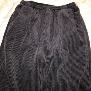 corduroy joggers!